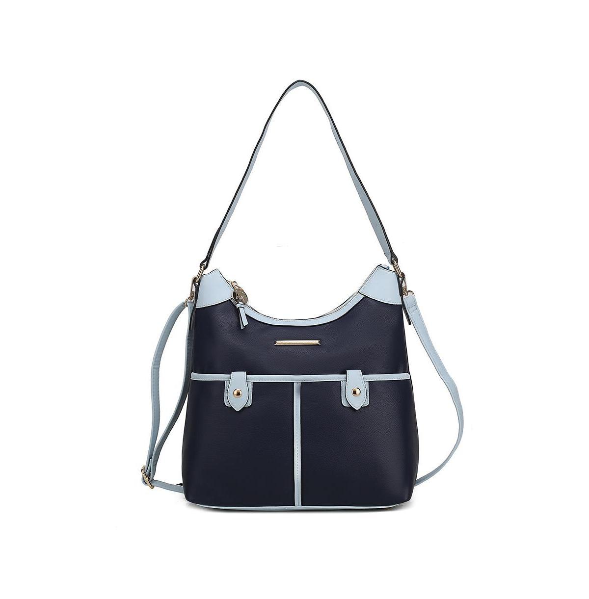 Mkf Collection Harper Color Block Women s Shoulder Bag by Mia K Product Image