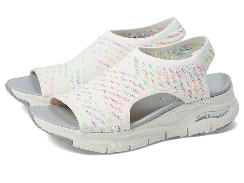 SKECHERS Arch Fit - Catchy Wave Multi) Women's Shoes Product Image