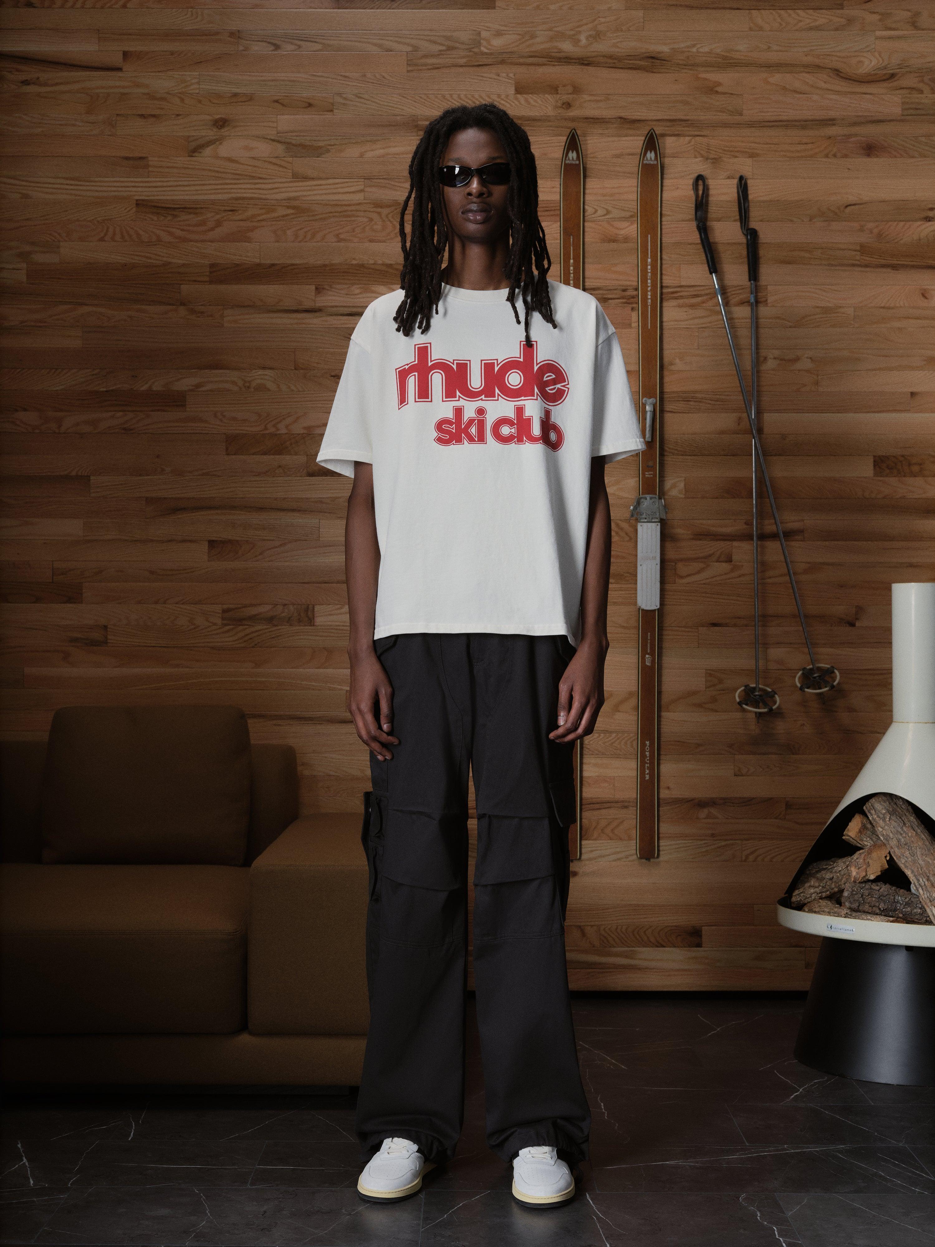 RHUDE SKI CLUB TEE Male Product Image