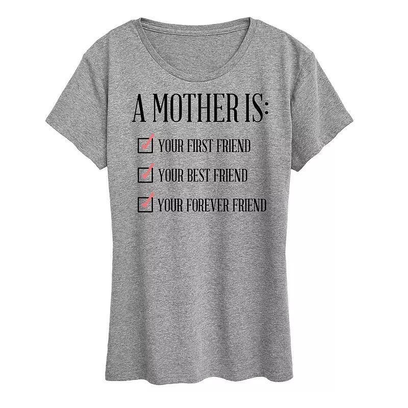 Womens A Mother Is Graphic Tee Product Image