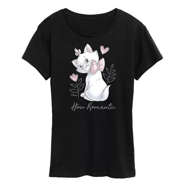 Disneys The Aristocats Womens Romantic Graphic Tee, Girls Product Image