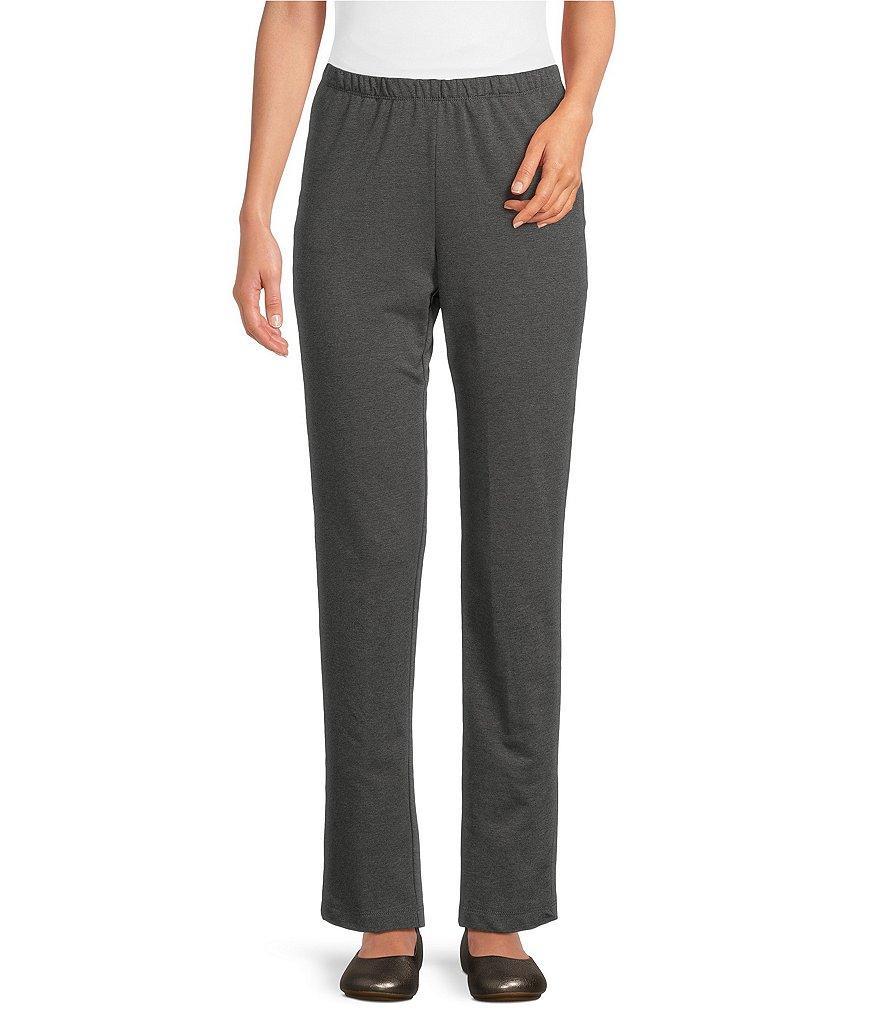 Ruby Rd. Petite Size Pull-On Stretch French Terry Pants Product Image