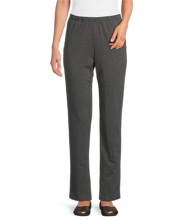 Ruby Rd. Petite Size Pull-On Stretch French Terry Pants Product Image