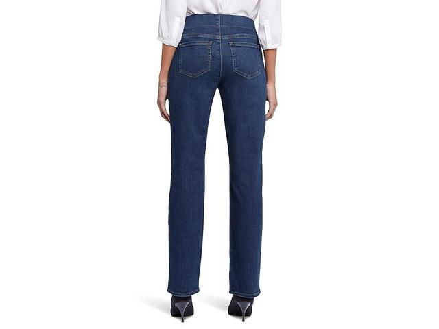 NYDJ Bailey Pull-On Relaxed Straight Leg Jeans Product Image