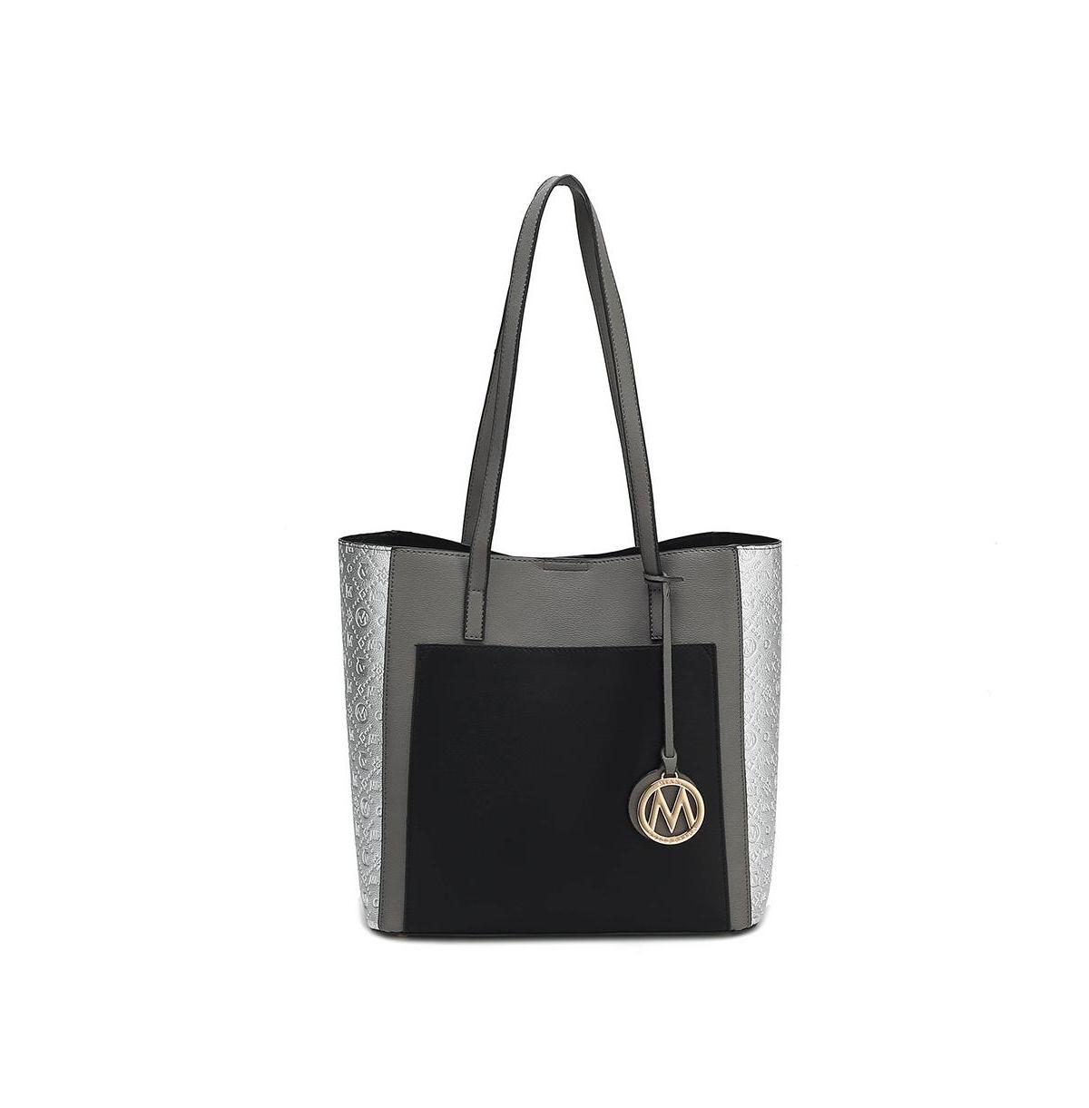 Mkf Collection Leah color-block Women s Tote Bag by Mia K Product Image