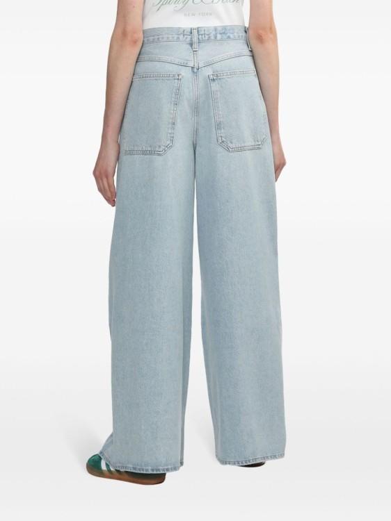 AGOLDE Blue Dame High Rise Wide Leg Jeans Product Image