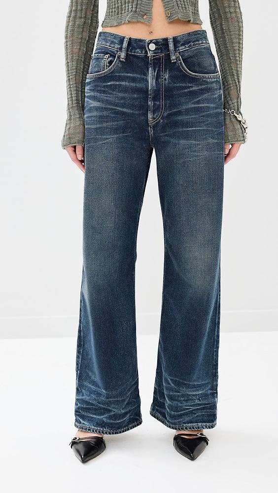 Acne Studios Broadway Denim Jeans | Shopbop Product Image