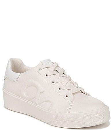 Naturalizer Morrison Leather Logo Platform Sneakers Product Image