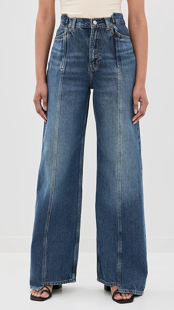 Reformation Cary High Rise Slouchy Wide Leg Jeans | Shopbop Product Image