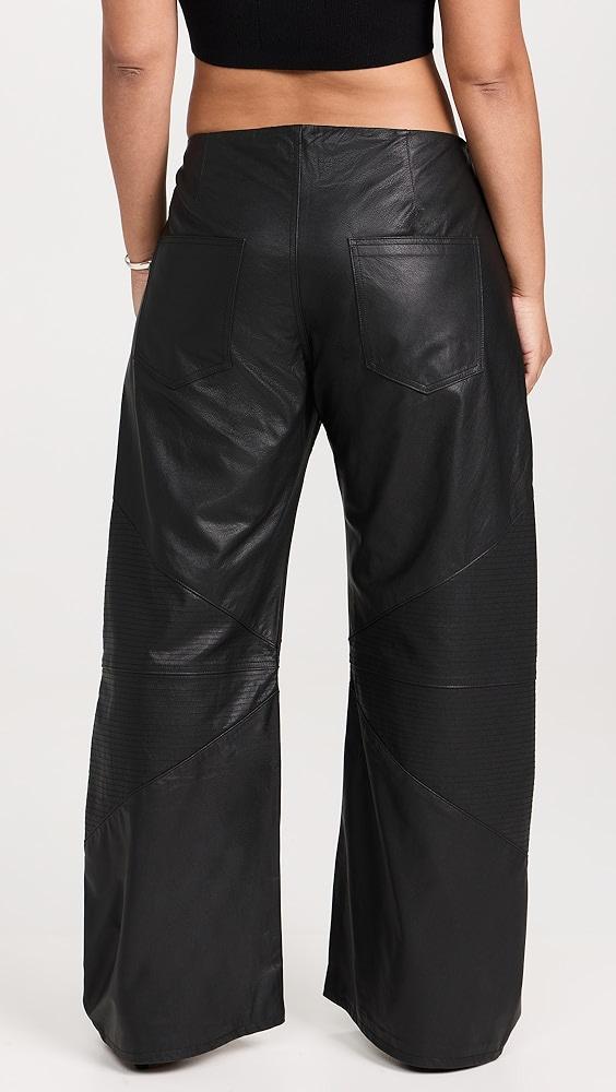 EB Denim Hollywood Frederic Leather Pants | Shopbop Product Image