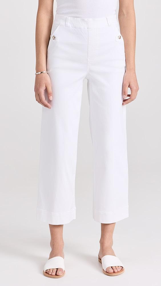 SPANX Stretch Twill Cropped Wide Leg | Shopbop Product Image