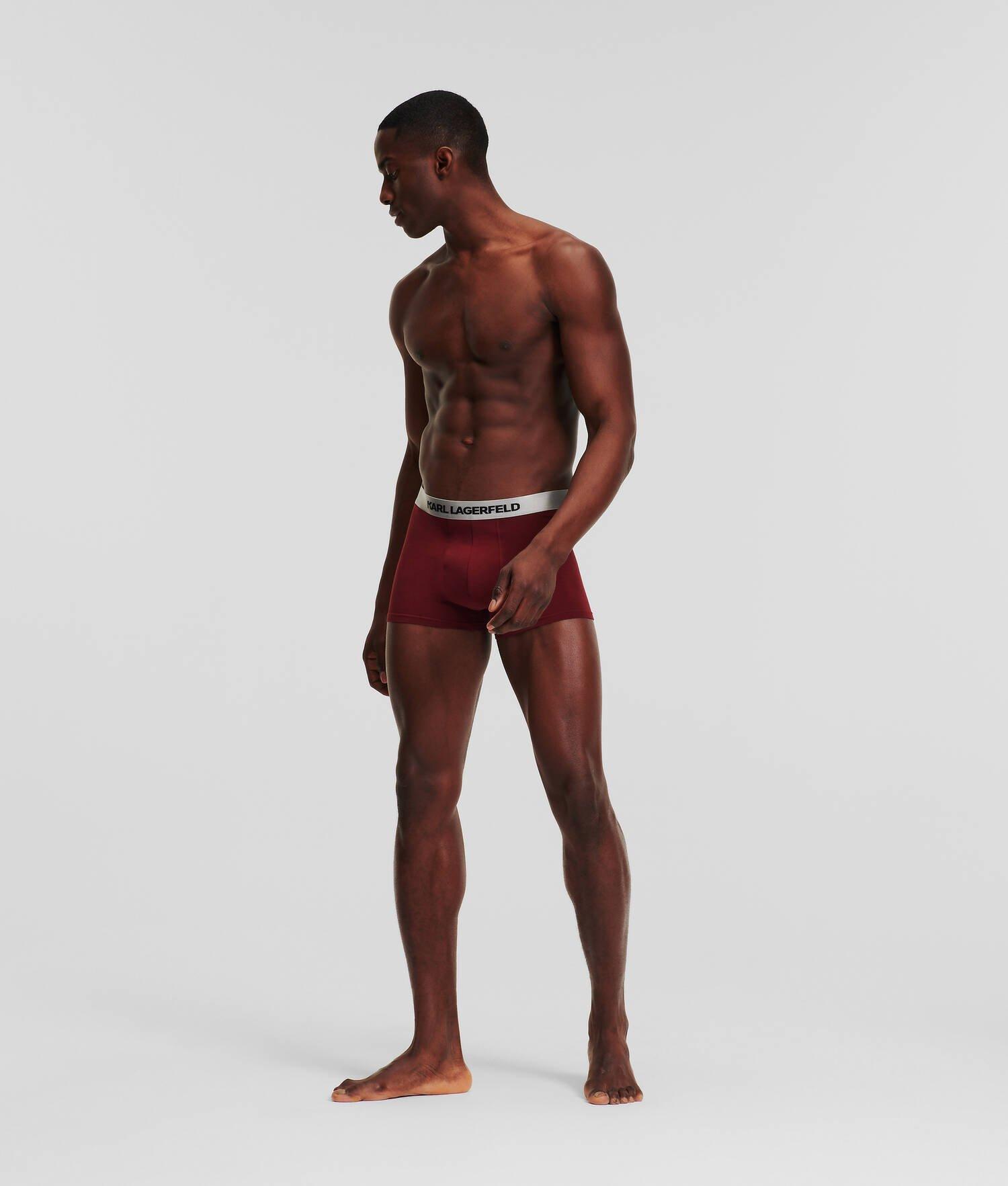 METALLIC KARL LOGO TRUNKS – 3 PACK Product Image