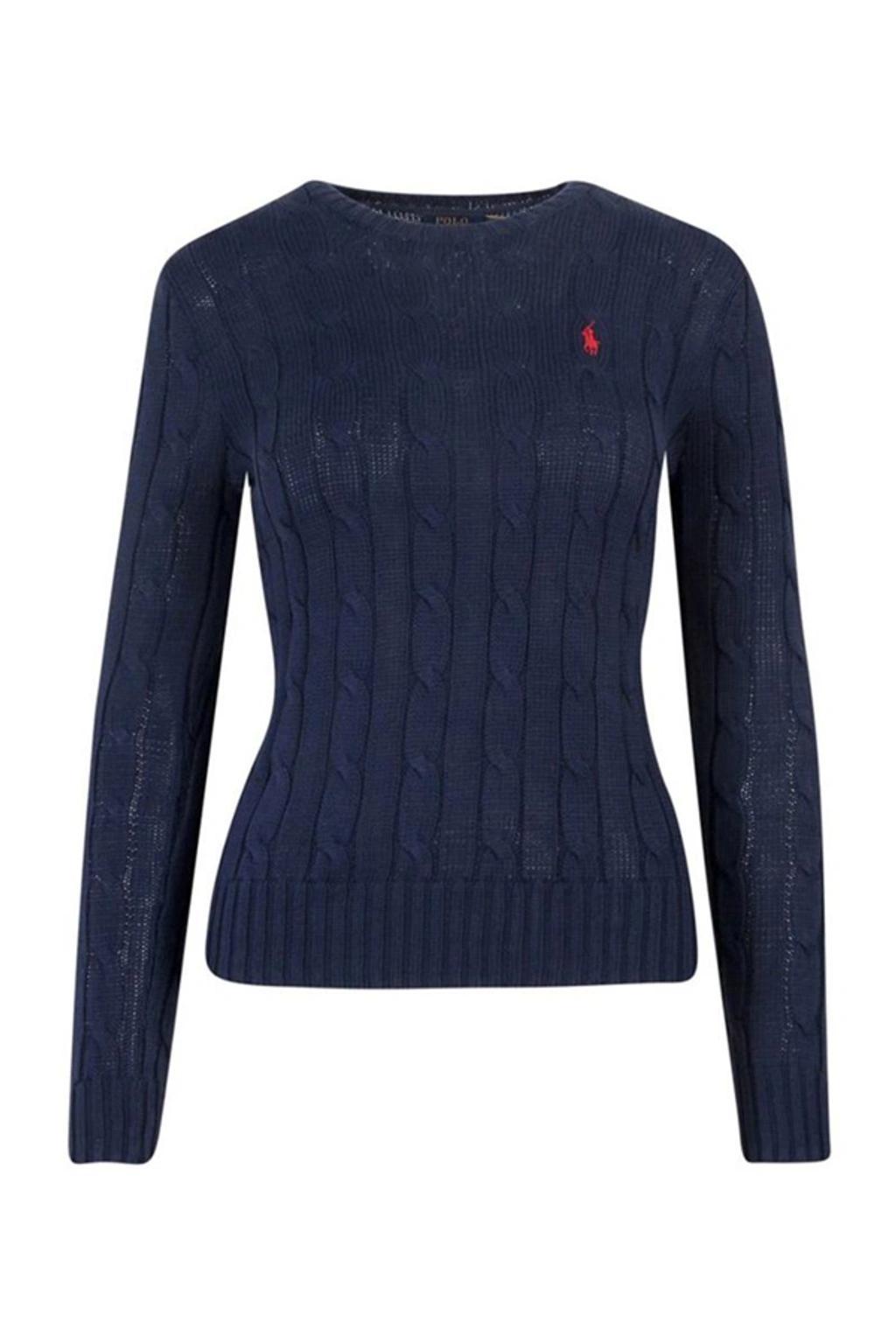 POLO RALPH LAUREN Sweater  Woman Color Blue Product Image