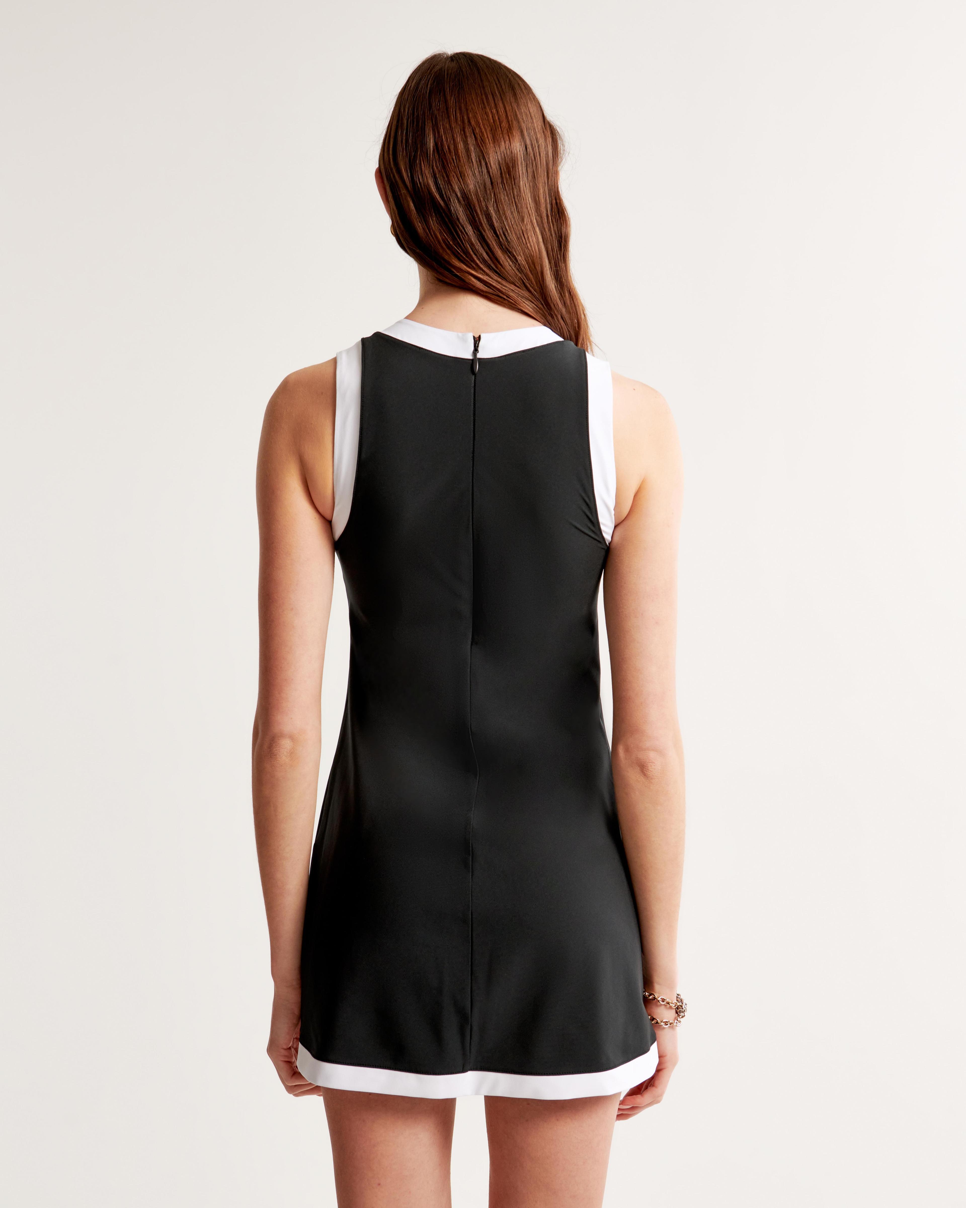 High-Neck Traveler Mini Dress Product Image