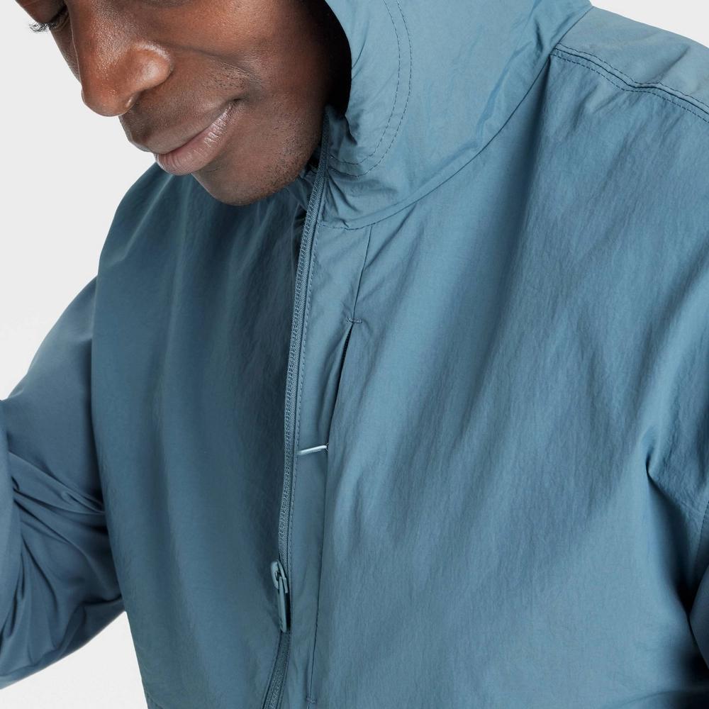 Mens Lightweight Jacket - All In Motion Blue XL Product Image