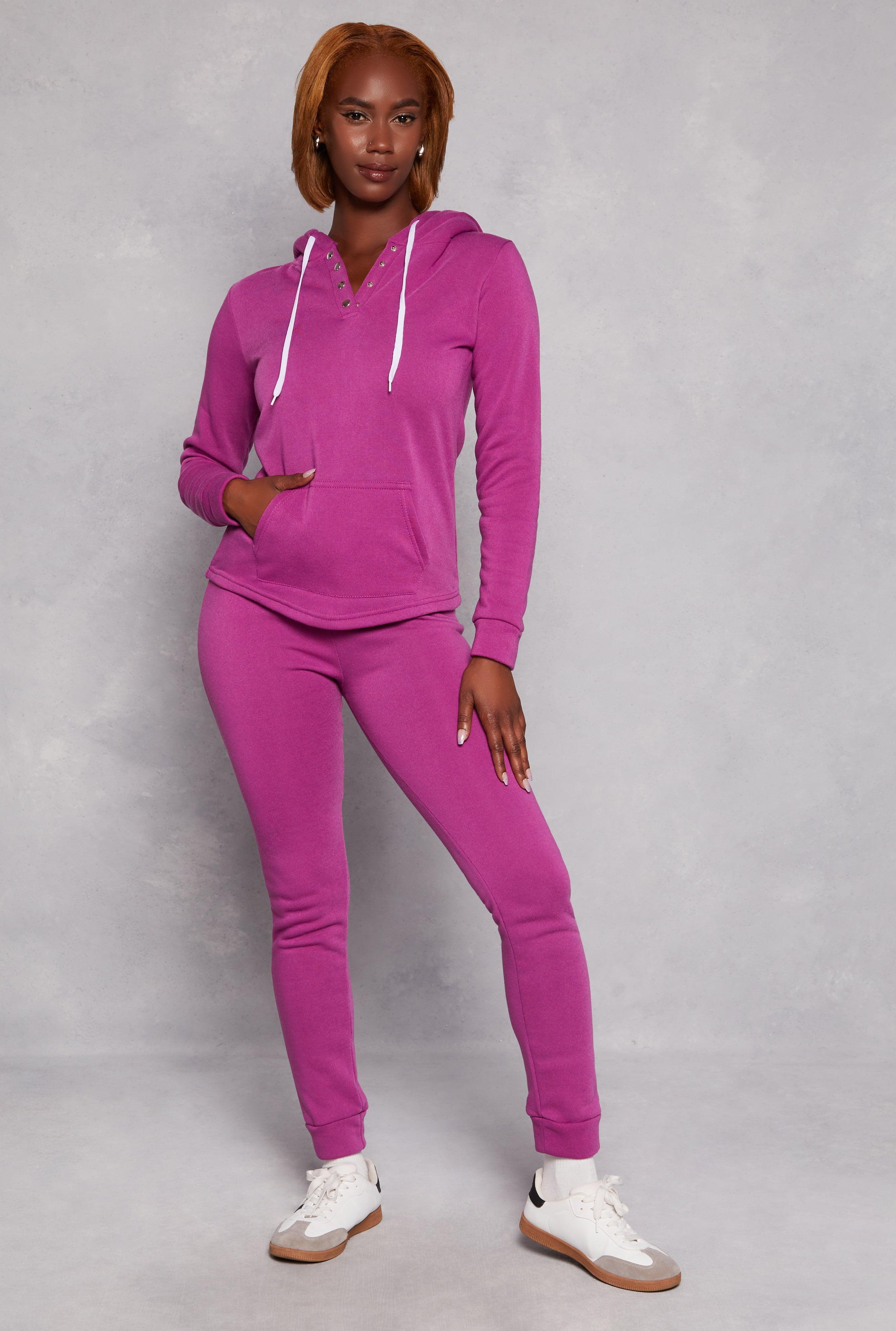 Womens Fleece Drawstring Joggers product image