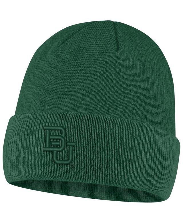 Mens Nike Green Baylor Bears Tonal Cuffed Knit Hat Product Image