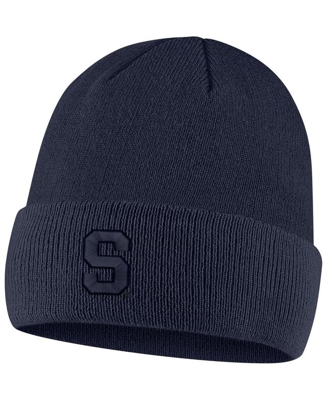 Mens Nike Syracuse Orange Tonal Cuffed Knit Hat, Blue Product Image