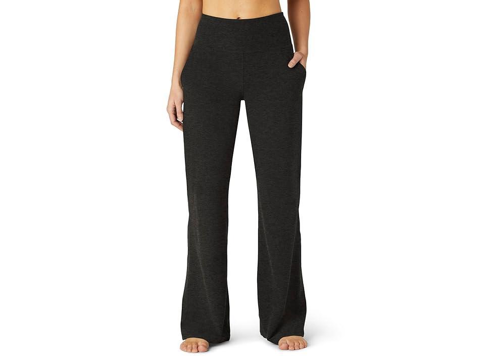 Beyond Yoga Spacedye Laid Back Pants (Darkest Night) Women's Clothing Product Image