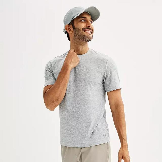 Mens FLX Wander Comfort Tee Med Grey Product Image