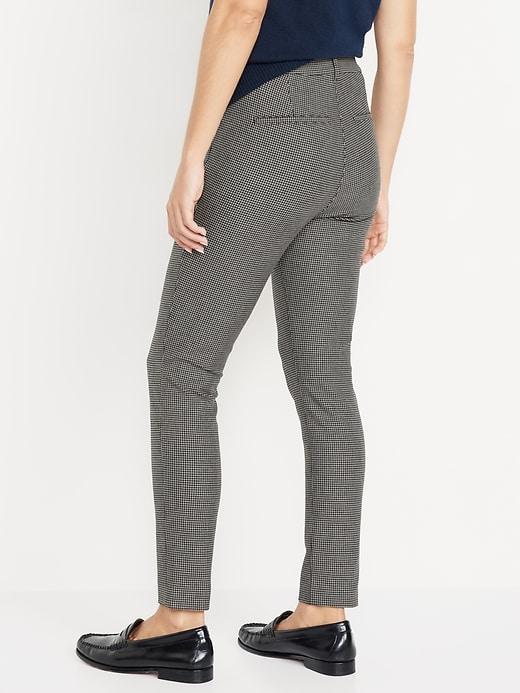 High-Waisted Pixie Skinny Ankle Pants Product Image