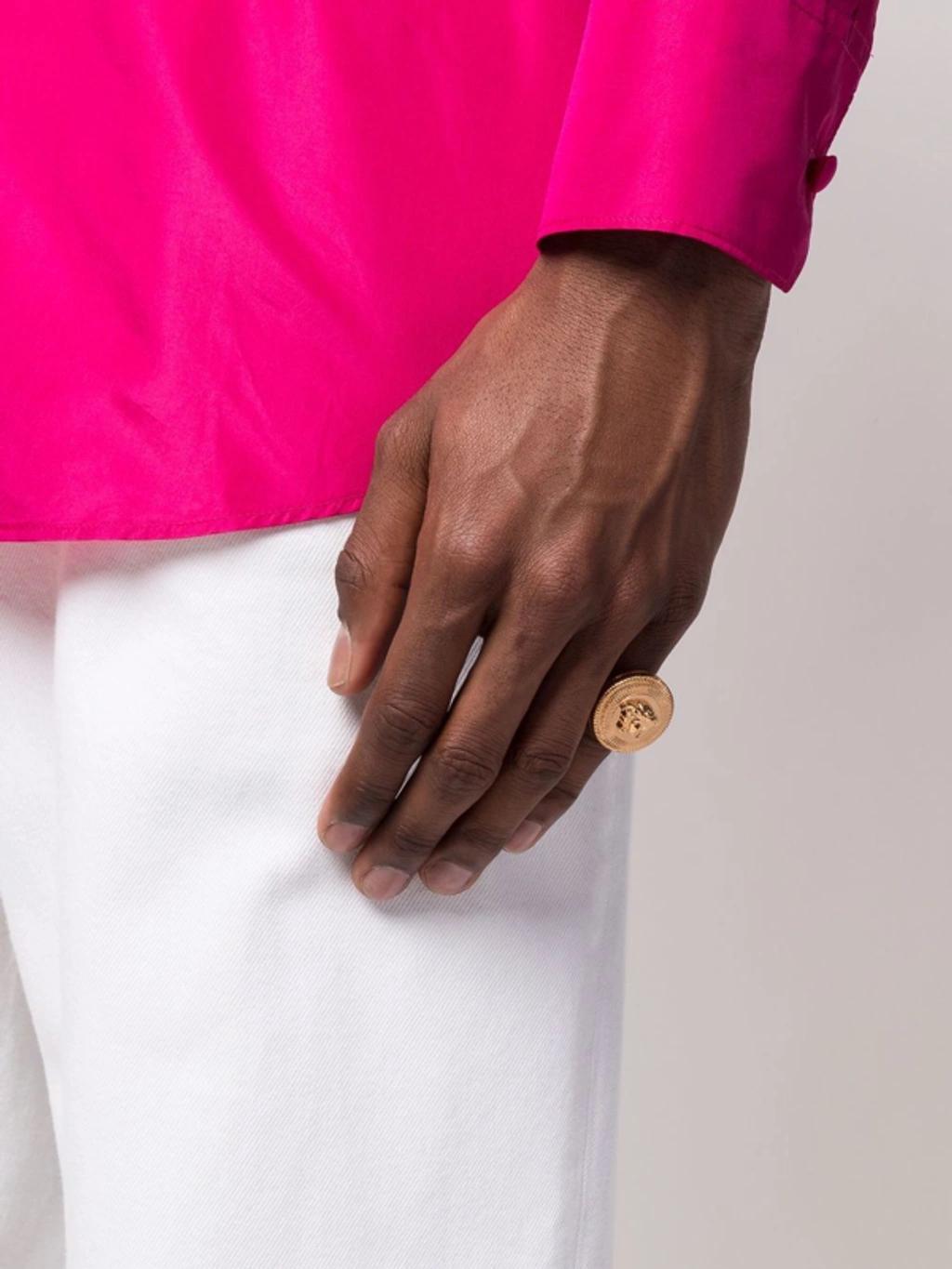 VERSACE Medusa Biggie Ring In Gold Product Image