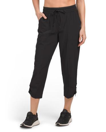 Laguna Woven Capris for Women | Polyester/Spandex Product Image