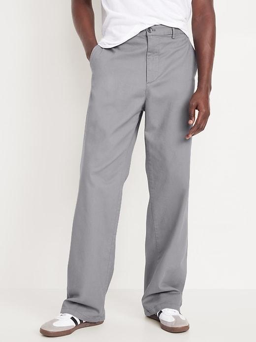 Baggy Built-In Flex Rotation Chino Pants Product Image