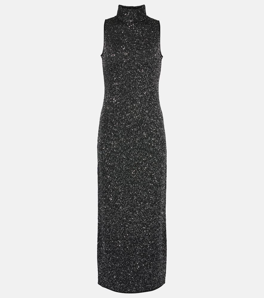 MAX MARA Berlina Sequined Maxi Dress In Multi Product Image