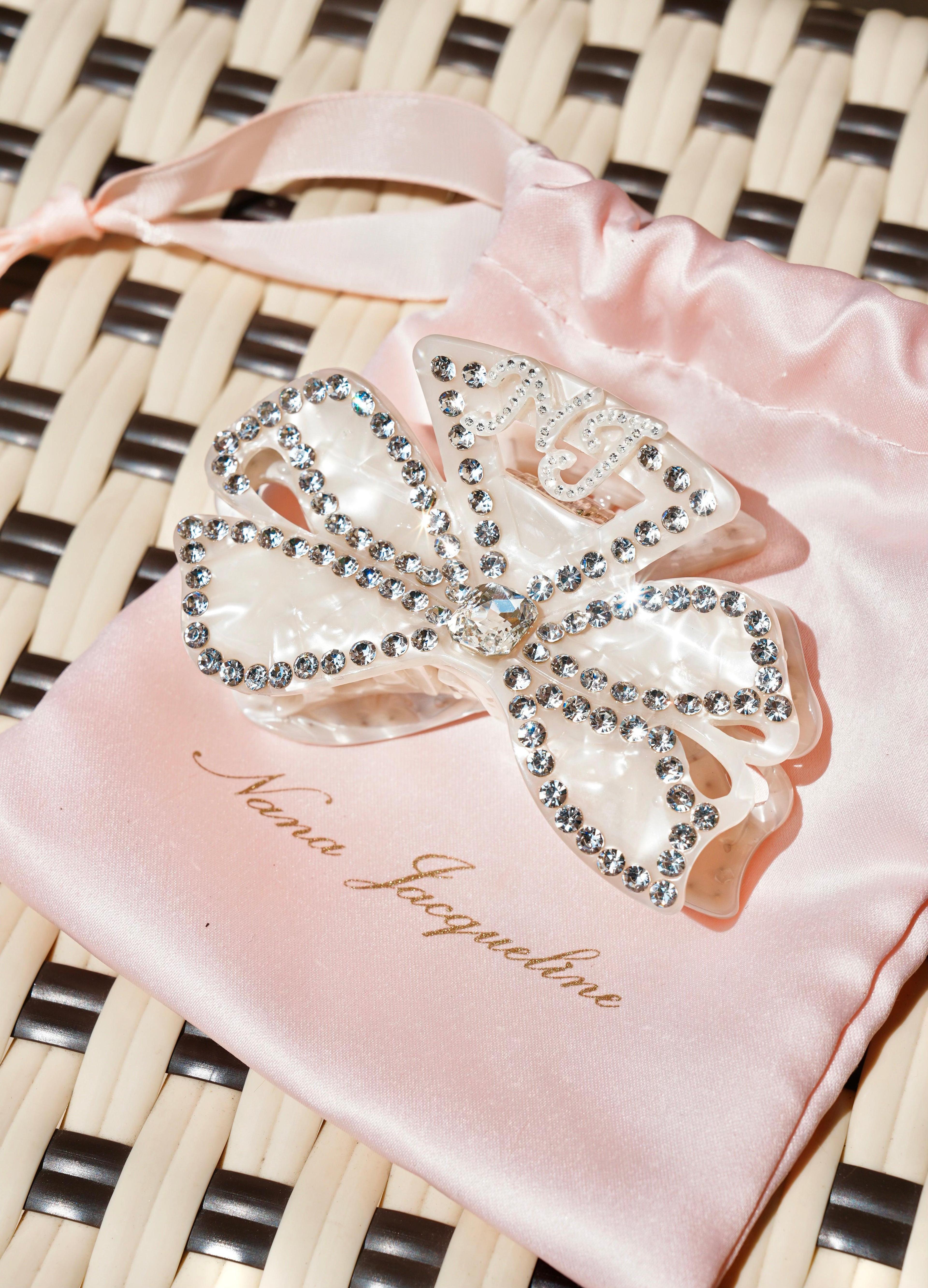 Ariella Hair Clip (White) Product Image