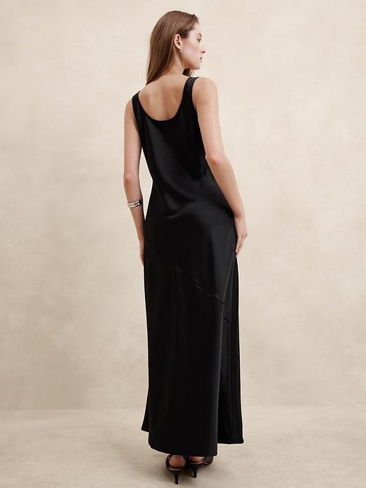 Satin Maxi Dress Product Image