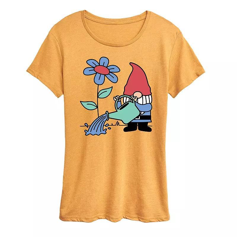 Womens Gardening Gnome Graphic Tee Product Image