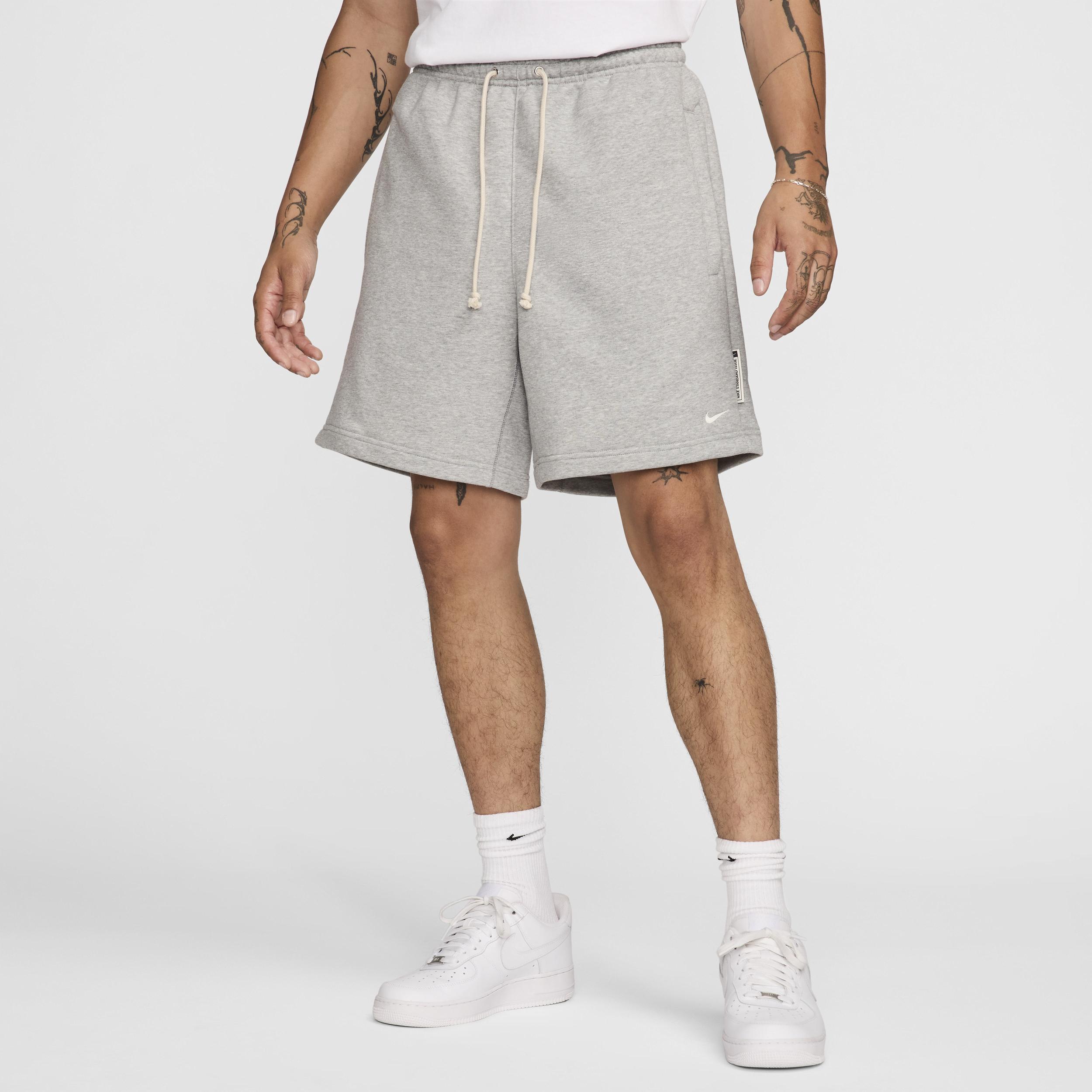 Nike Mens Standard Issue 8 Dri-FIT Fleece Basketball Shorts Product Image