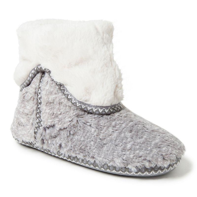 Dearfoams Faux Fur Fold-Down Womens Slippers Product Image