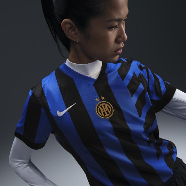 Inter Milan 2024/25 Stadium Home Nike Women's Dri-FIT Soccer Replica Jersey Product Image