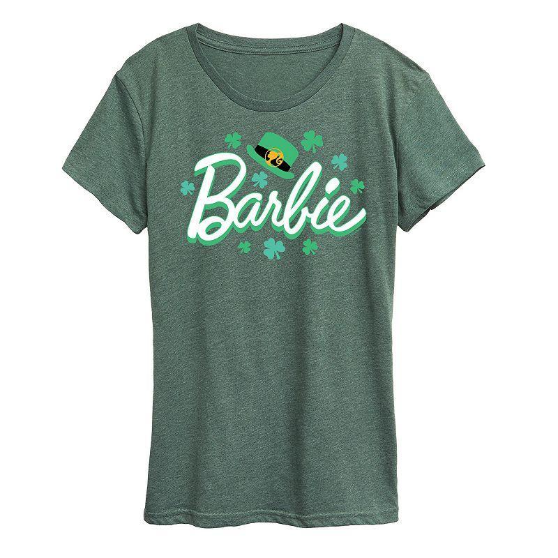 Womens Barbie St. Patricks Logo Graphic Tee Product Image