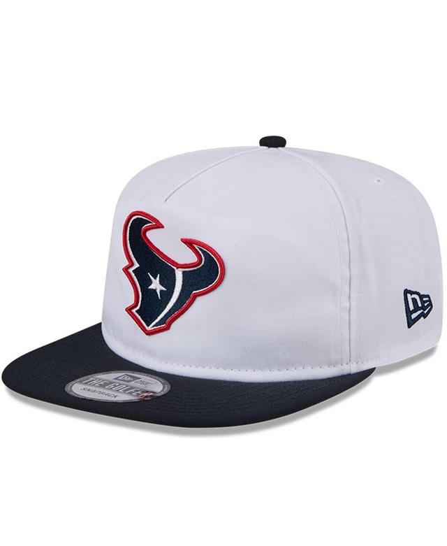 New Era Mens White Houston Texans 2024 Nfl Training Camp Golfer Snapback Hat - White Product Image