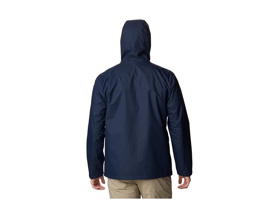 Columbia Hikebound Jacket (Dark Mountain/Collegiate Navy) Men's Clothing Product Image