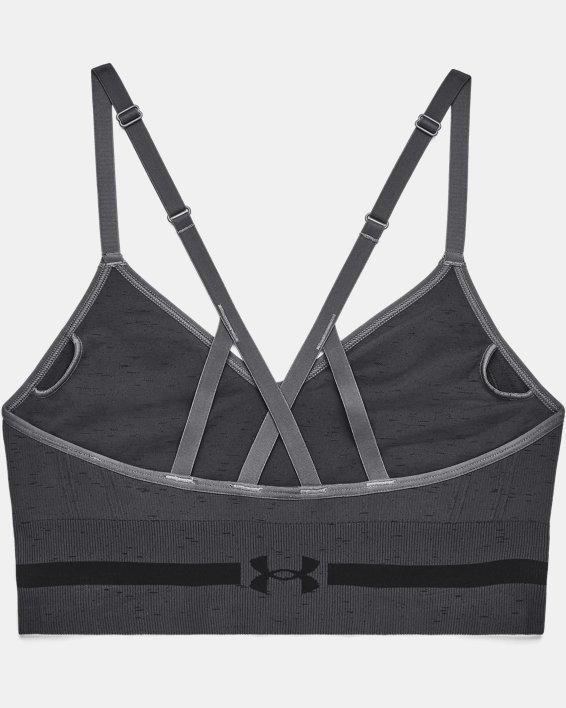 Women's UA Seamless Low Long Heather Sports Bra Product Image