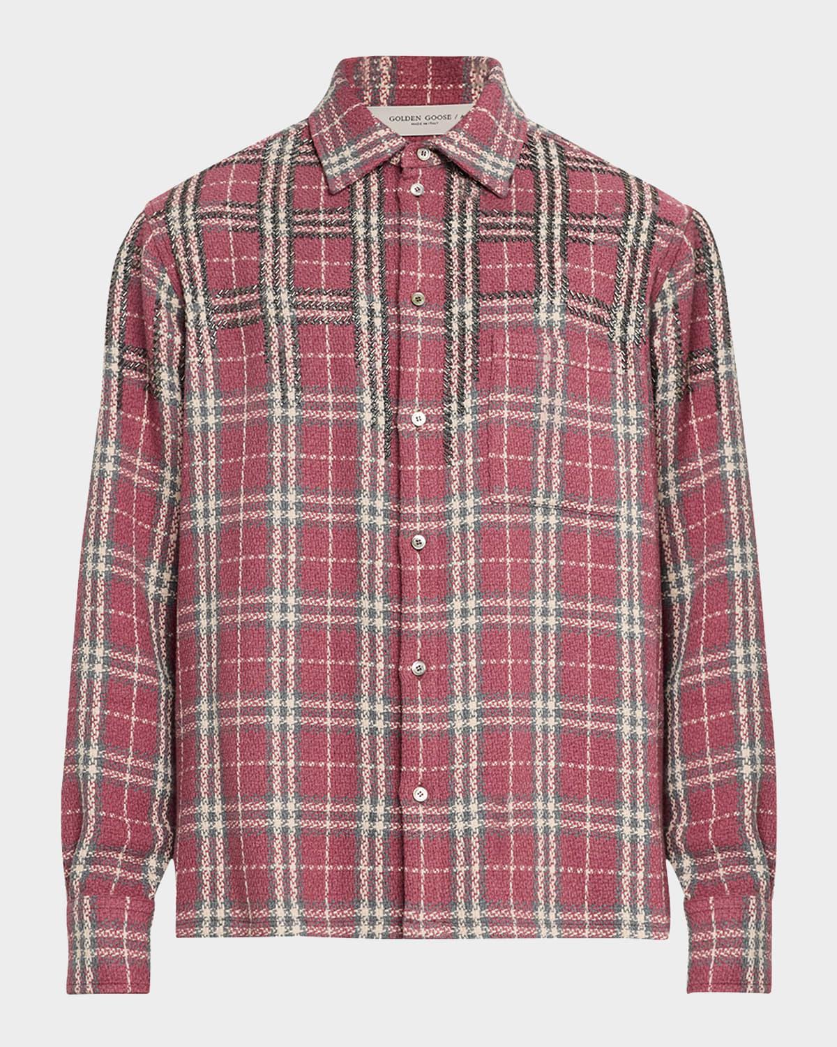 Men's Journey MS Embroidered Button-Down Shirt Product Image