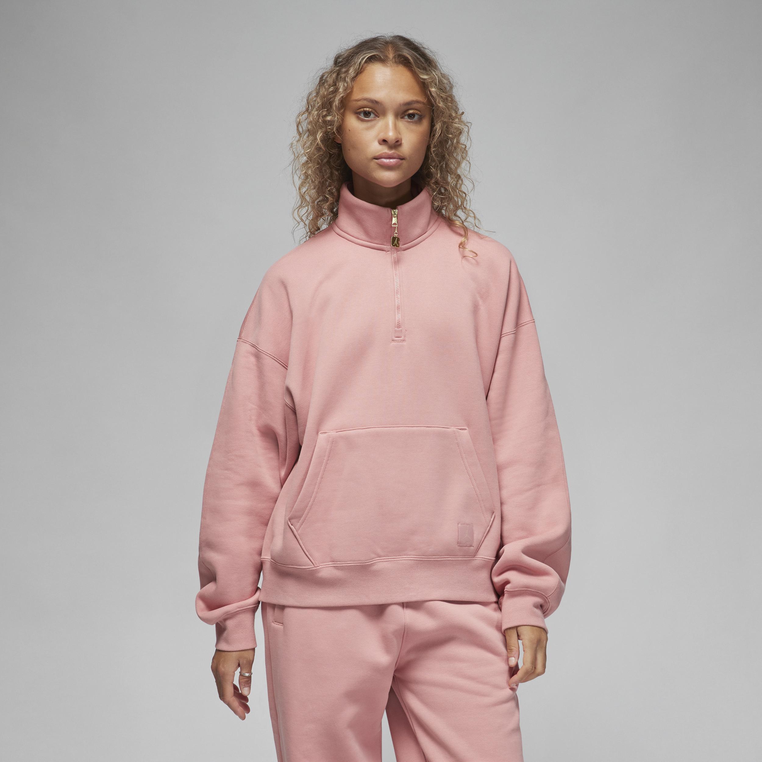 Women's Jordan Flight Fleece Quarter-Zip Top Product Image