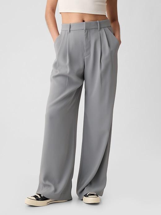 365 High Rise Pleated Trousers Product Image