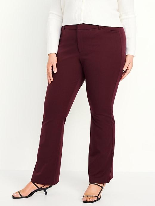 High-Waisted Pixie Flare Pants Product Image