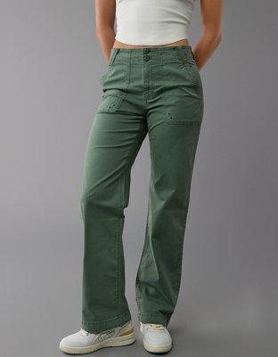 AE Stretch High-Waisted Stovepipe Pant Product Image