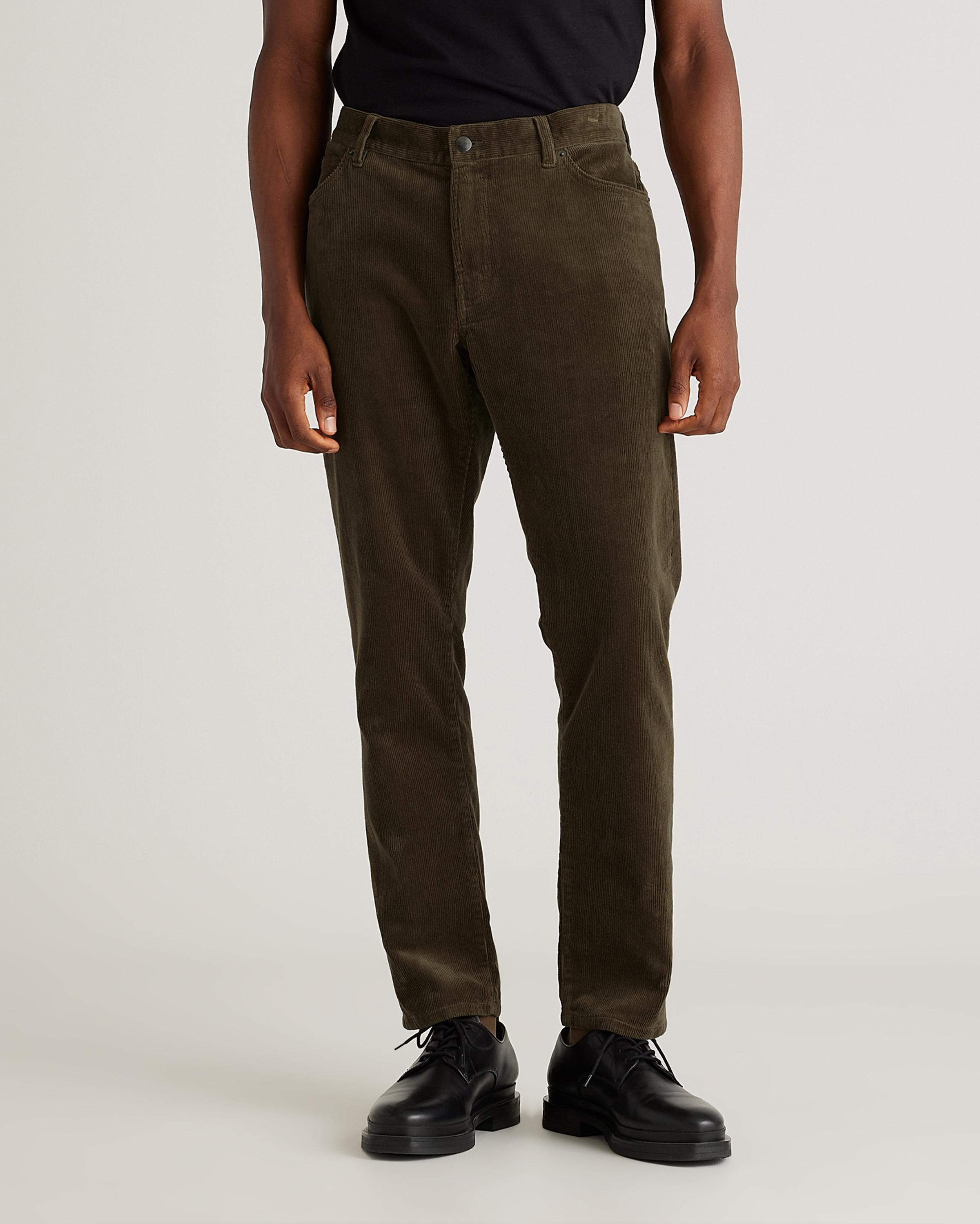 Organic Stretch Corduroy 5-Pocket Pants Product Image