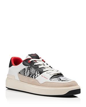 Balmain Mens B-Court Flip Lace Up Sneakers Product Image