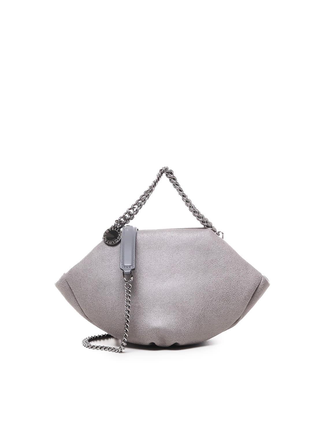 Falabella Shoulder Bag With Double Chain In Grey Product Image