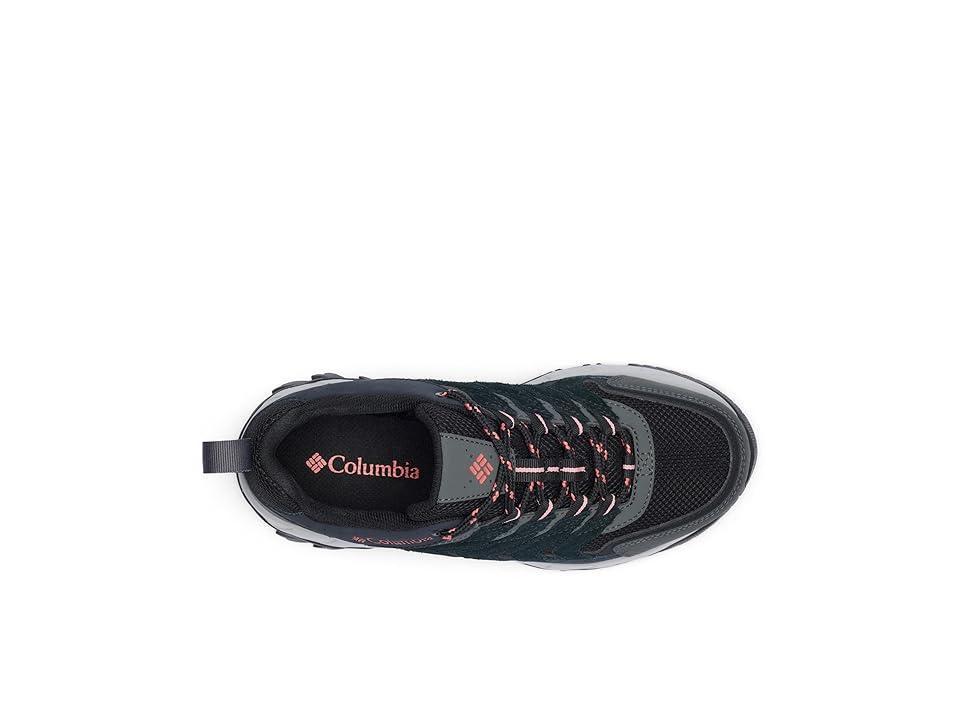 Columbia Strata Trail Low (Black/Juicy) Women's Shoes Product Image