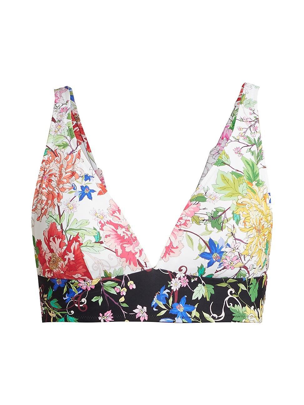 Womens Metalli Mix Bikini Top Product Image