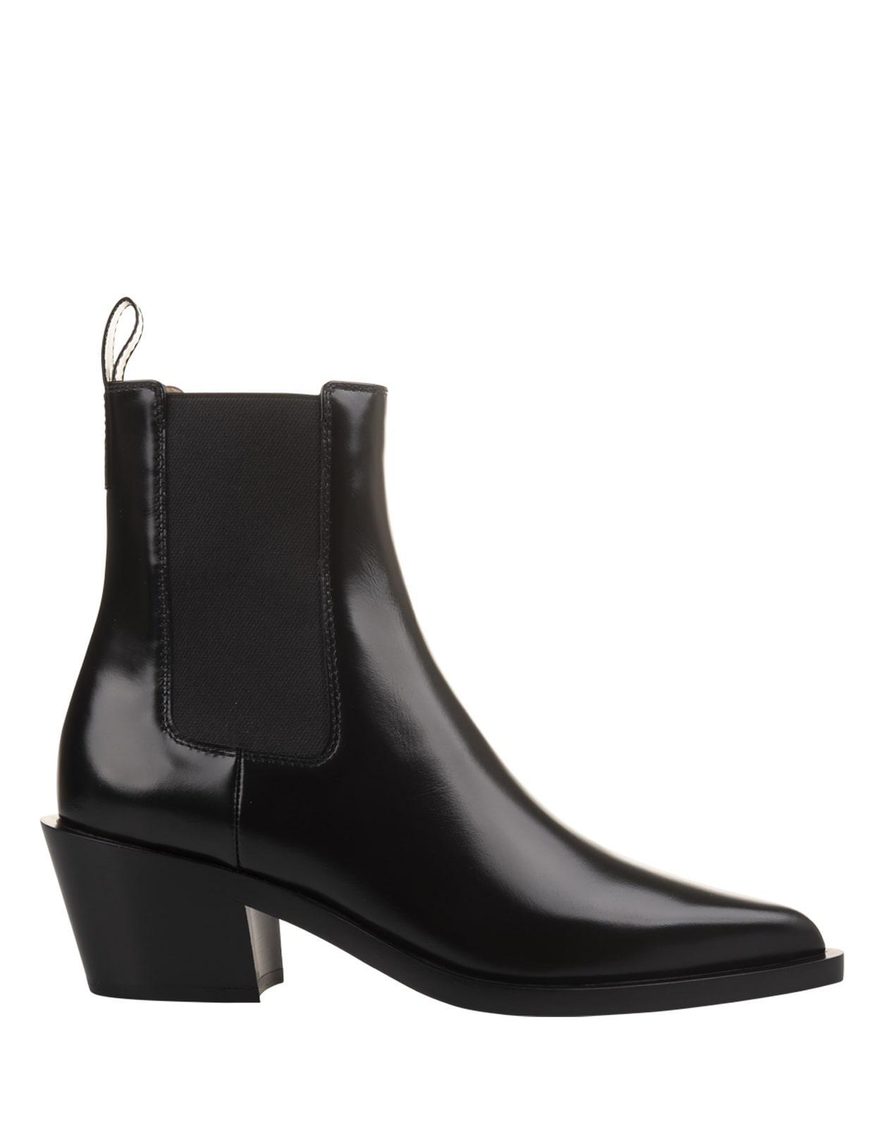 GIANVITO ROSSI Ankle Boot In Black Product Image